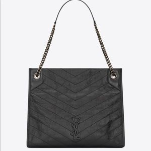 NIKI MEDIUM SHOPPING BAG CRINKLED VINTAGELEATHER